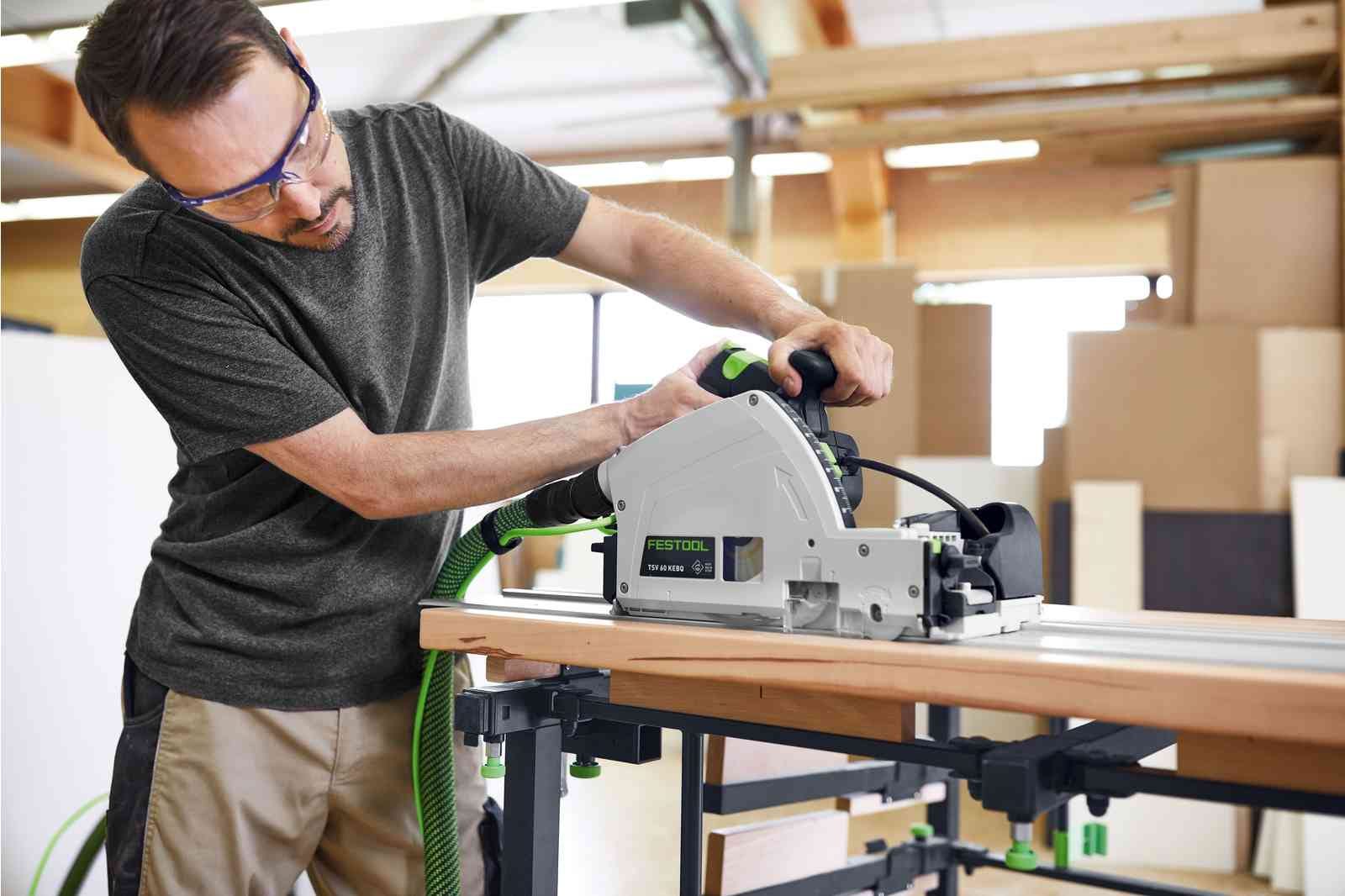 Festool 576735 TSV 60 KEB-Plus Plunge Cut Scoring Track Saw Set