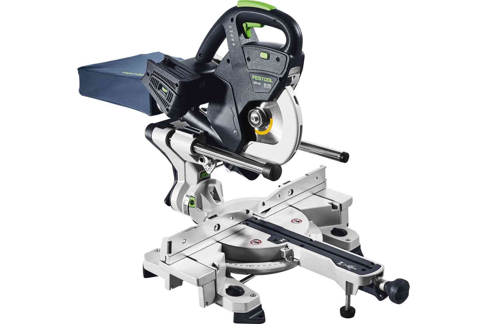 Festool 576848 KAPEX KSC 60 EB-Basic Cordless Sliding Compound Miter Saw, Tool Only