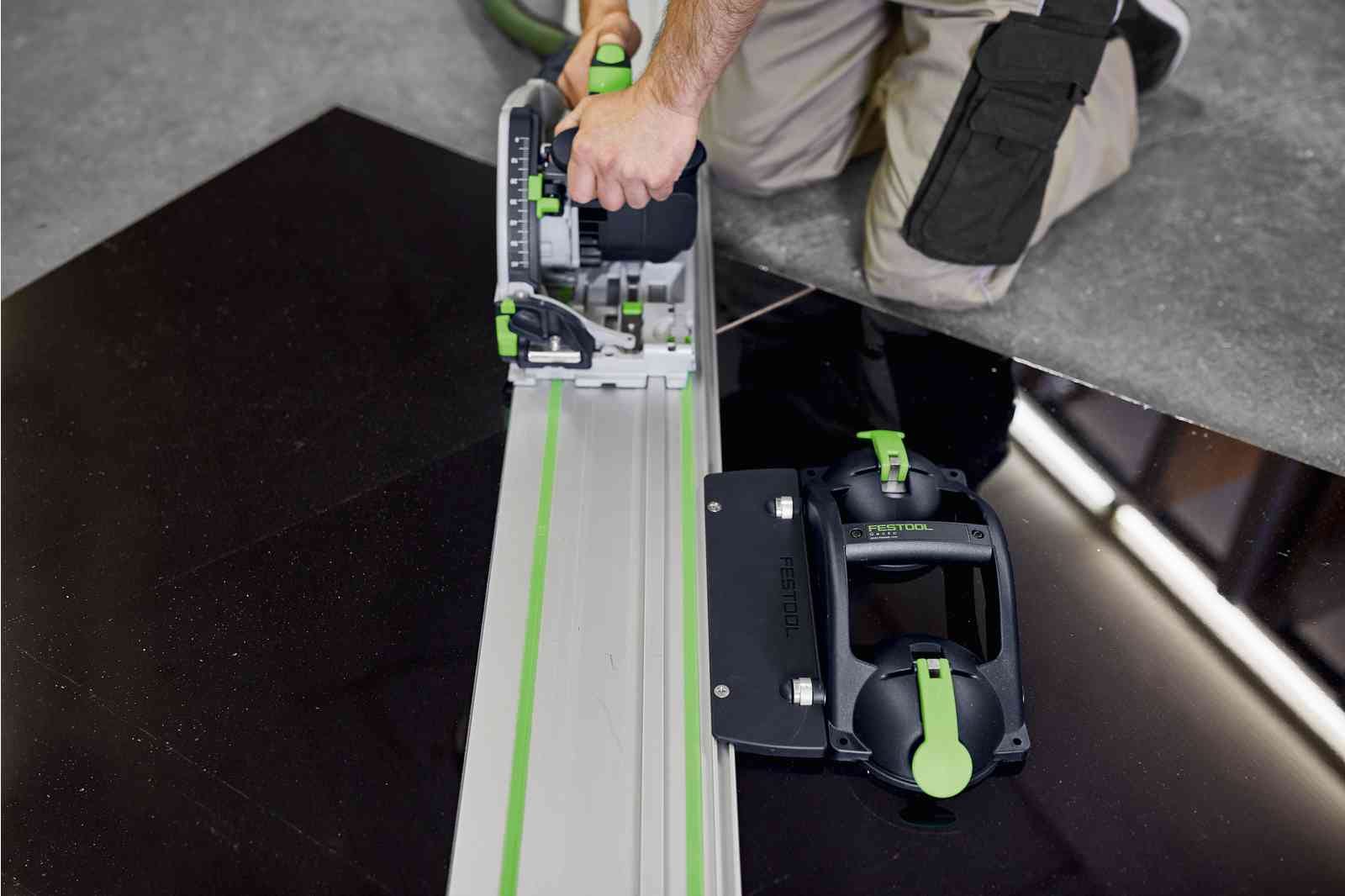 Festool 577294 Gecko Suction Handle with AD-DOSH-FS Guide Rail Adapter
