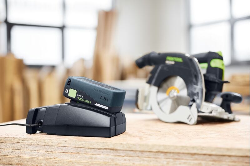 Festool 577328 SYS 18V Dual 8.0Ah and SCA16 Fast Charger Energy Set