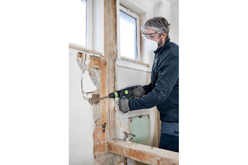 Festool 577450 KHC 18 EB-Basic Cordless Rotary Hammer w/ SYS3 L 187 Systainer, Tool Only