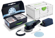 Festool Cordless 18V ETSC 2 125mm (5-in.) Sander w/ 60-Piece GRANAT Abrasive Starter Pack