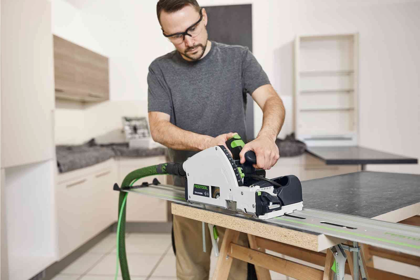 Festool 577748 TSV 60 KEBQ-F-Plus-FS Plunge Cut Scoring Track Saw