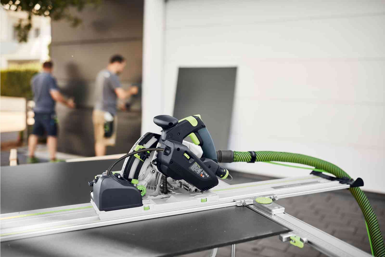 Festool 577748 TSV 60 KEBQ-F-Plus-FS Plunge Cut Scoring Track Saw Set w/ 75 in. Guide Rail