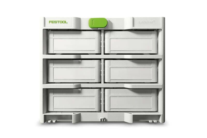 Festool 577816 SYS3-RACK 337-SET 7-Piece Systainer Set