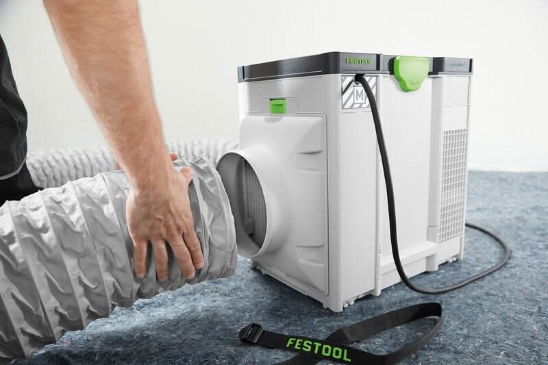 Festool SYS-AIR Standard (Non-HEPA) Air Filter with LS-SYS-AIR D200x6m Air Supply Hose