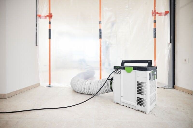 Festool SYS-AIR Standard (Non-HEPA) Air Filter with LS-SYS-AIR D200x6m Air Supply Hose