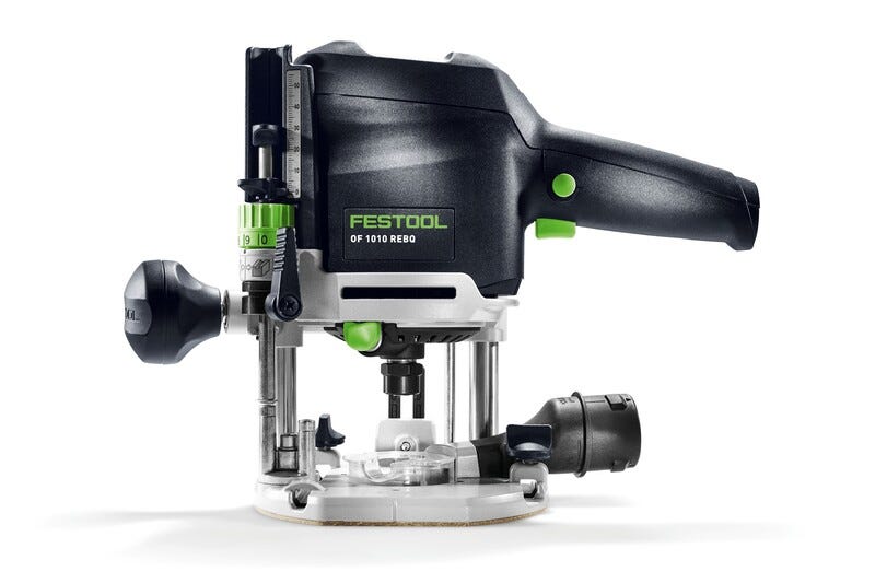 Festool 578308 OF 1010 REBQ-Set+FS Router w/ Accessory Set and FS 800 Guide Rail (2025 Model)