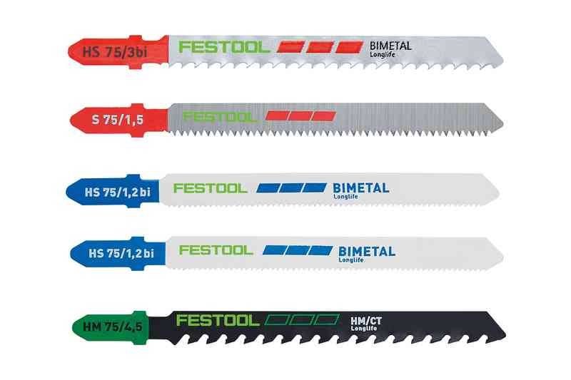 Festool 578072 STS-Sort/21 P/M/B 21-Piece Jigsaw Blade Set