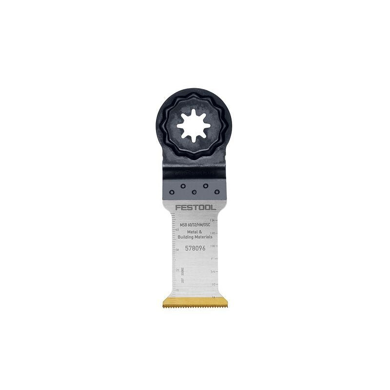 Festool 578096 MSB 60/32/HM/OSC 2-3/8 in. (60mm) x 1-1/4 in. (32mm) Carbide Blade (Starlock Plus)