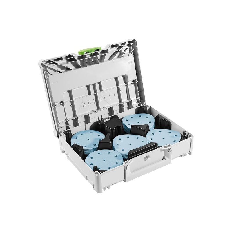 Festool 578193 Granat D125 Abrasives 100-Piece Value Set Systainer3