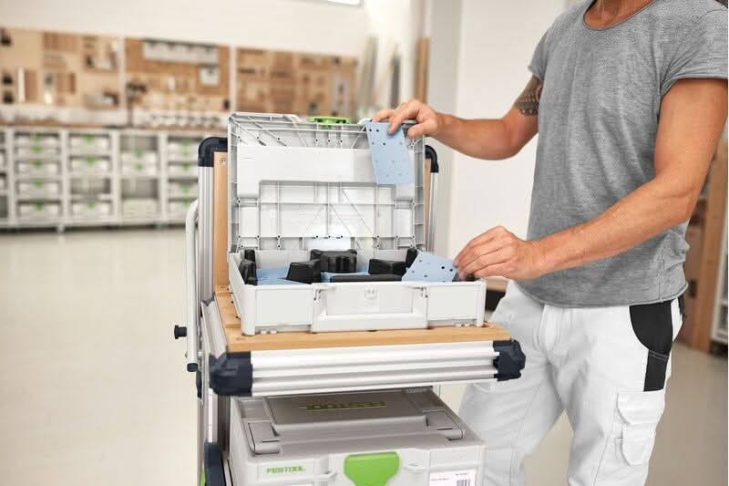 Festool RTSC 400 18V Brushless Hybrid Sander Set w/ Granat Abrasive Value Set Systainer