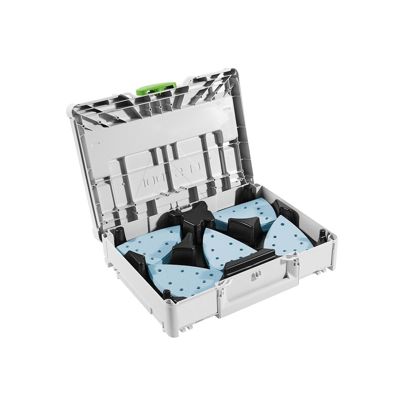 Festool 578195 Granat Delta Abrasives 100-Piece Value Set Systainer3