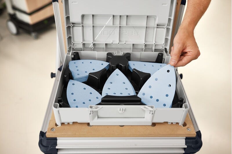 Festool DTS 400 REQ Orbital Sander Set w/ Granat Abrasive Value Set Systainer