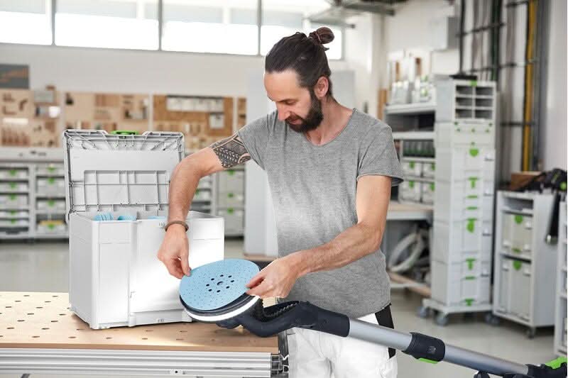 Festool Planex 2.0 Long-Reach Sander Set w/ Granat Abrasive Value Set Systainer