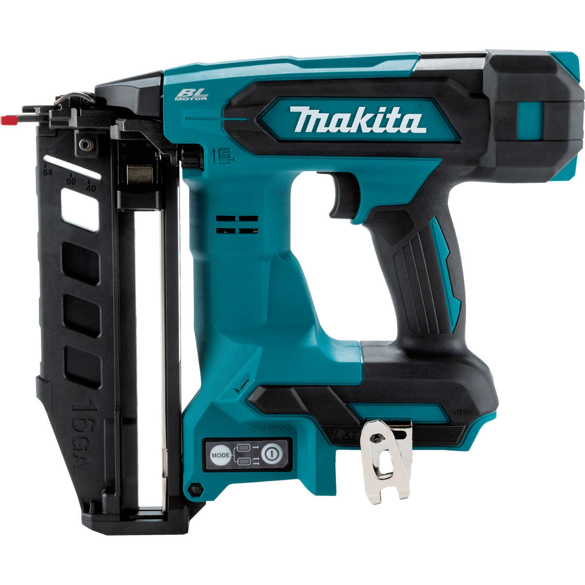Makita XNB05Z 18V LXT Brushless Cordless 2-1/2-in. Straight 16-Gauge Finish Nailer, Tool Only