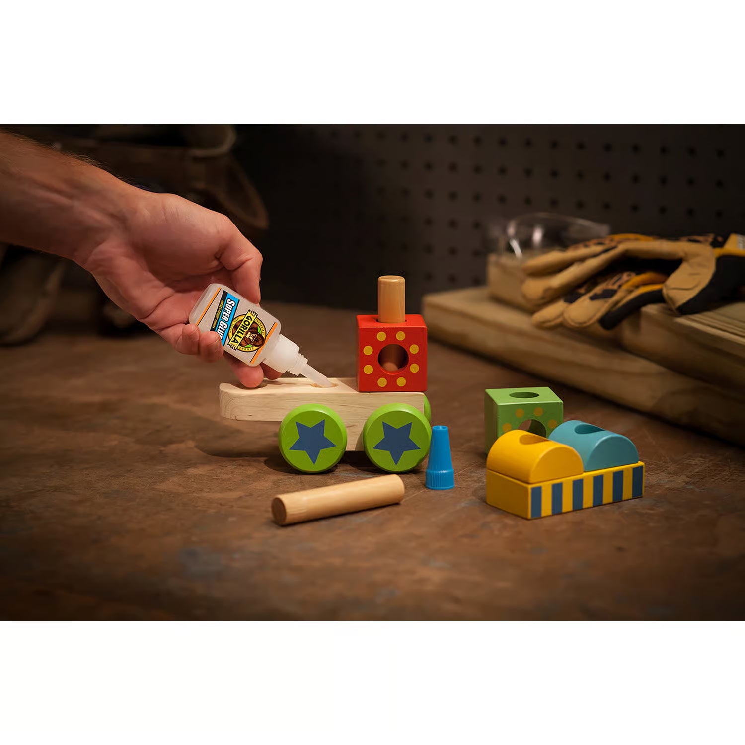 Gorilla Glue High Strength Clear Super Glue, 2-Pack of 0.22-oz. Tubes (7800109)