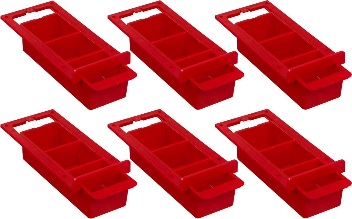 Woodpeckers CUBDRWR Cubby Drawer, 6-Pack