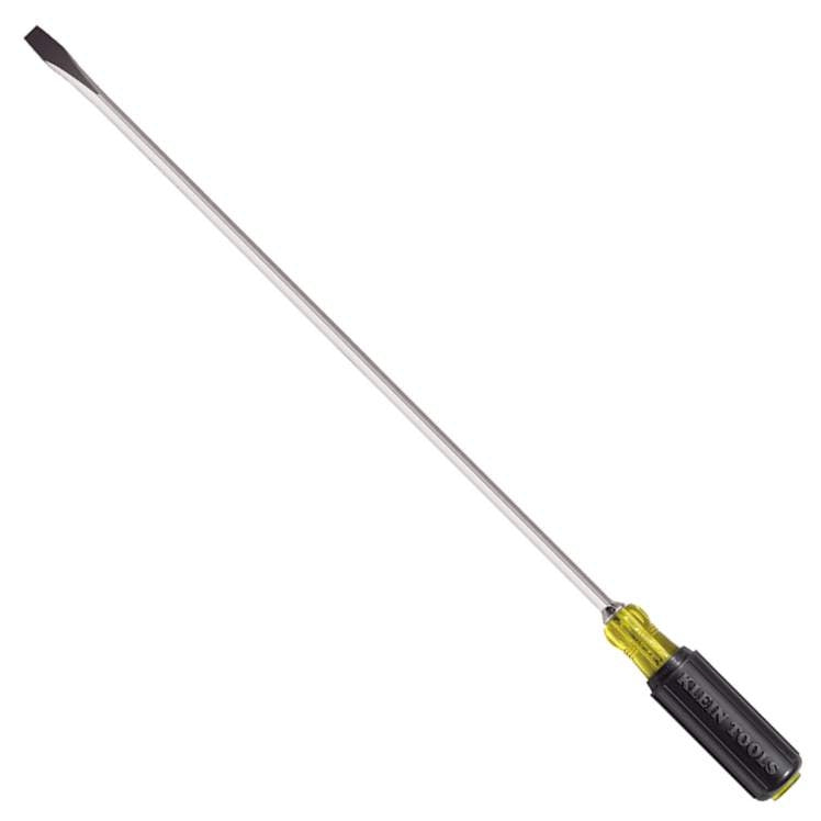 Klein 600-12 1/2" Keystone-Tip Screwdriver  12" Heavy-Duty Square-Shank