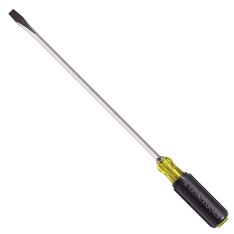 Klein 600-8 3/8" Keystone-Tip Screwdriver  8" Heavy-Duty Square-Shank