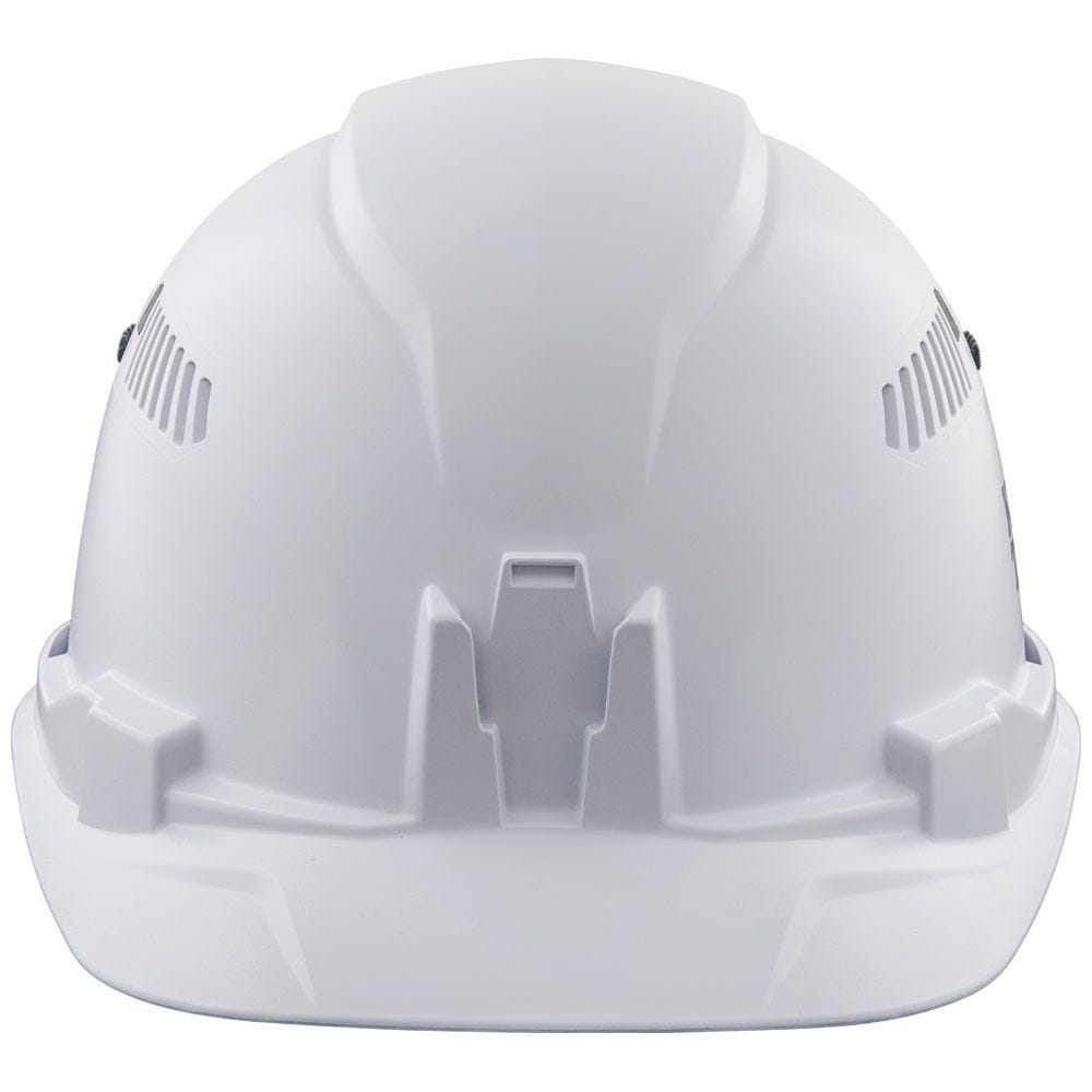 Klein 60105 Hard Hat, Vented, Cap Style, White