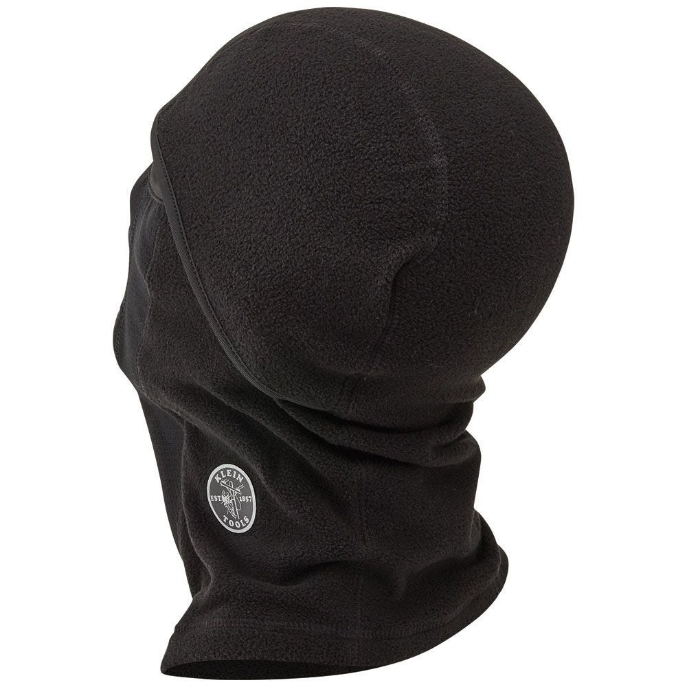 Klein Tools 60132 Wind Proof Hinged Balaclava, Black