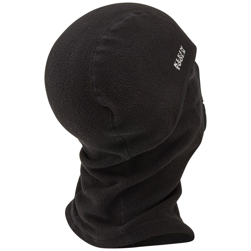 Klein Tools 60132 Wind Proof Hinged Balaclava, Black