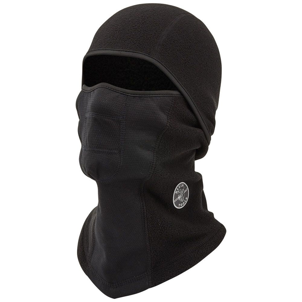 Klein Tools 60132 Wind Proof Hinged Balaclava, Black