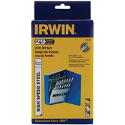 Irwin 60138 High Speed Steel Drill 29 Piece Set