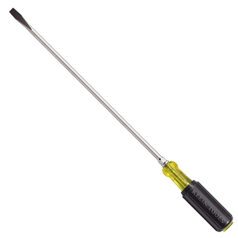 Klein 602-12 3/8" Keystone-Tip Screwdriver  12" Heavy-Duty Round-Shank