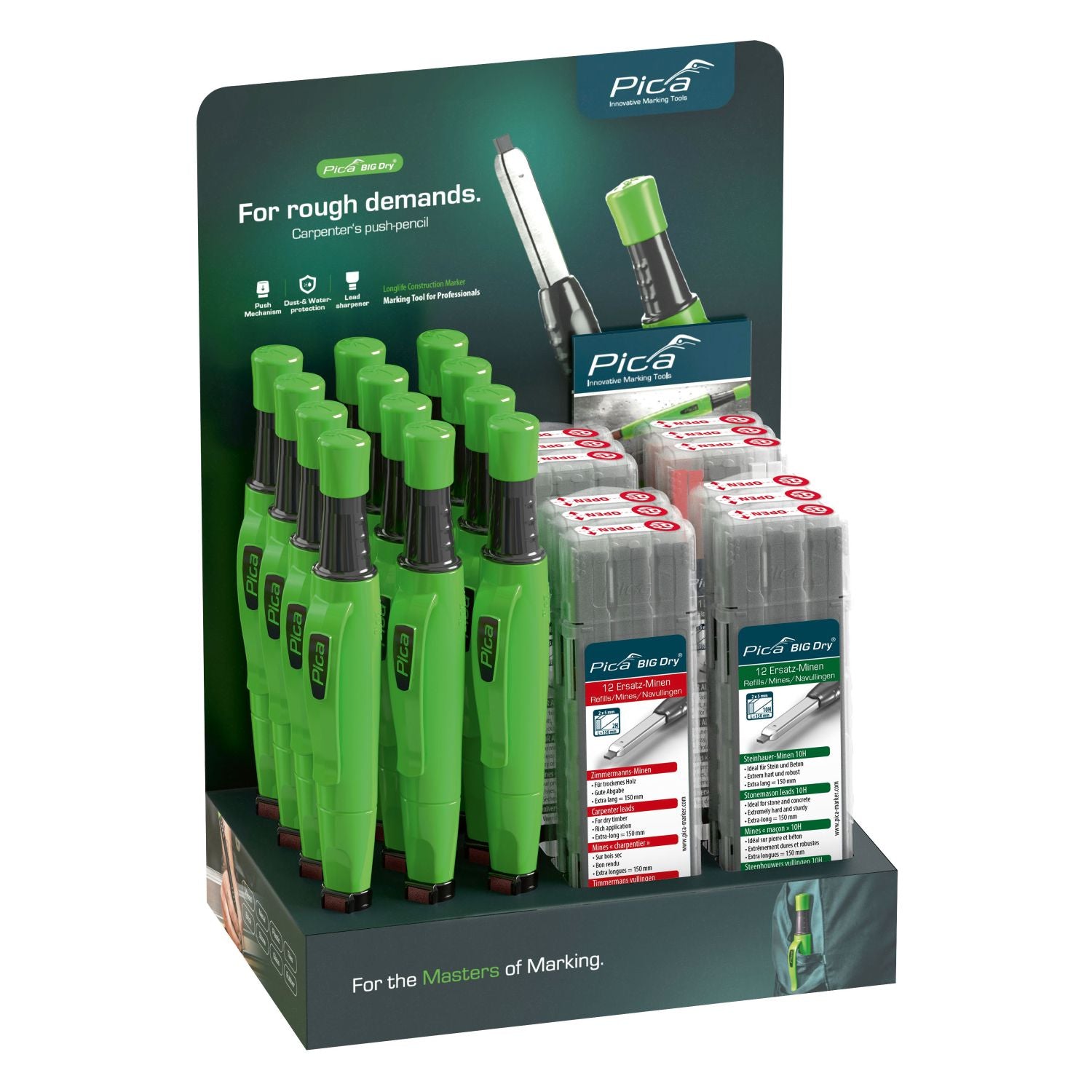Pica 6020 Big-Dry Display Base 24-Pack – Tool Nut