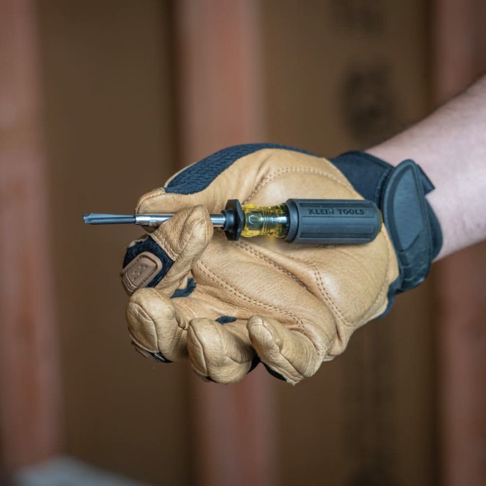 Klein Tools 6024K Slotted Screw Holding Driver, 1/4 in.