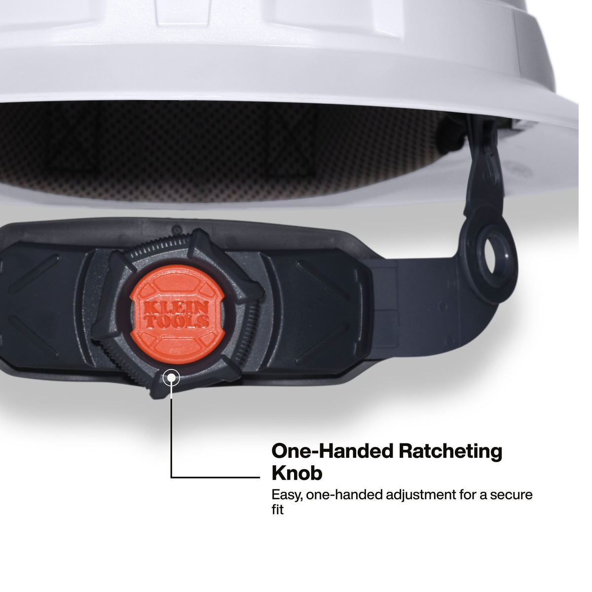 Klein Tools Class C Type-2 Hard Hat, Vented Full Brim with Strap, Gray (60864T2) ANSI Z89.1 Type 2 Class C rating
