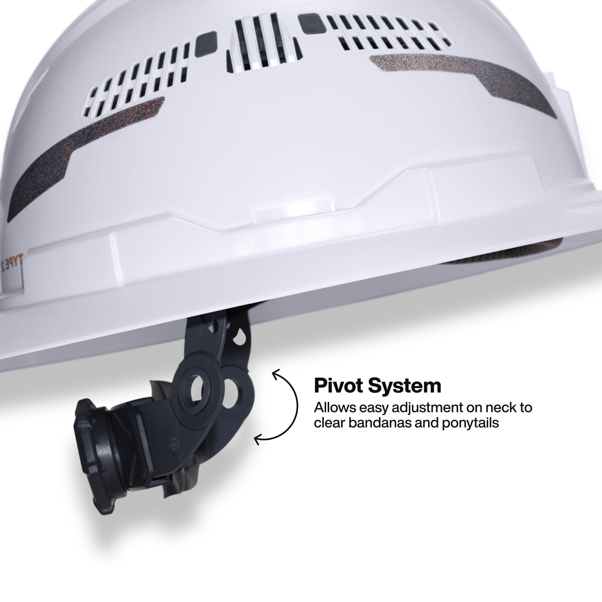 Klein Tools Class C Type-2 Hard Hat, Vented Full Brim with Strap, Yellow (60262T2) detachable 4-point padded chin strap