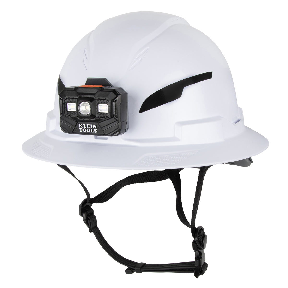 Klein Class E Type 2 Non-Vented Hard Hat with Rechargeable Headlamp 60406T2RL