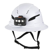 Klein Class C Type 2 Vented Hard Hat with Rechargeable Headlamp 60407T2RL