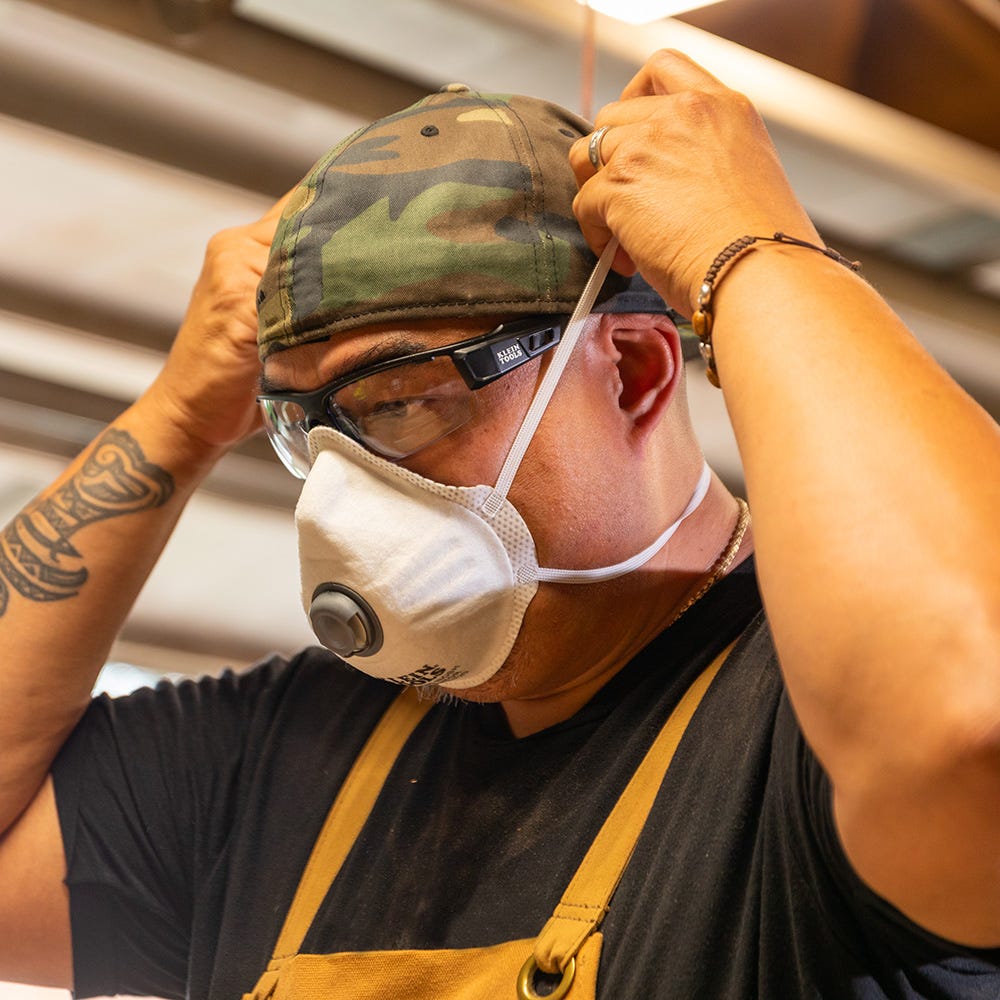 Klein Tools 6044010 N95 Disposable Respirator, 10-Pack