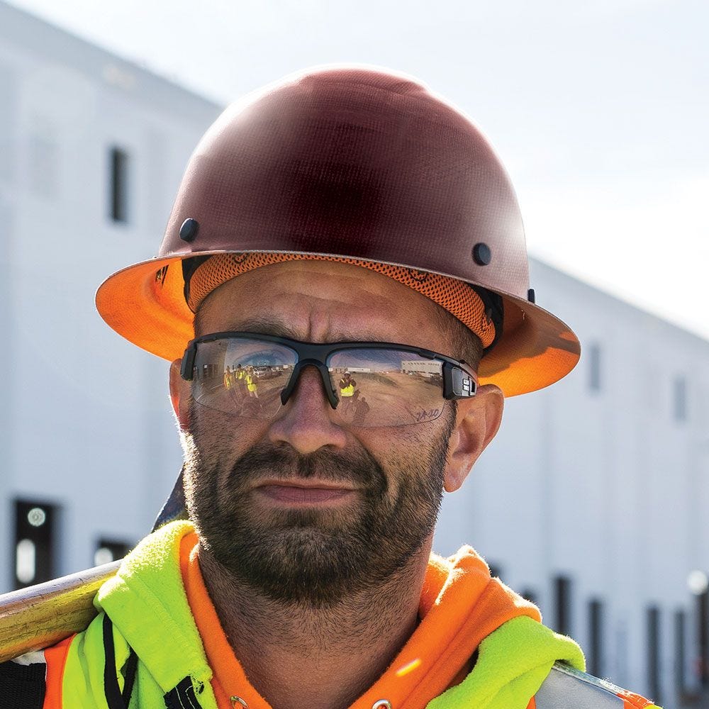 Klein Tools 60452 KONSTRUCT Series Full-Brim Class G Hard Hat