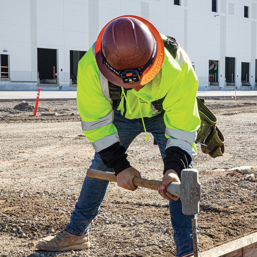 Klein Tools 60452 KONSTRUCT Series Full-Brim Class G Hard Hat