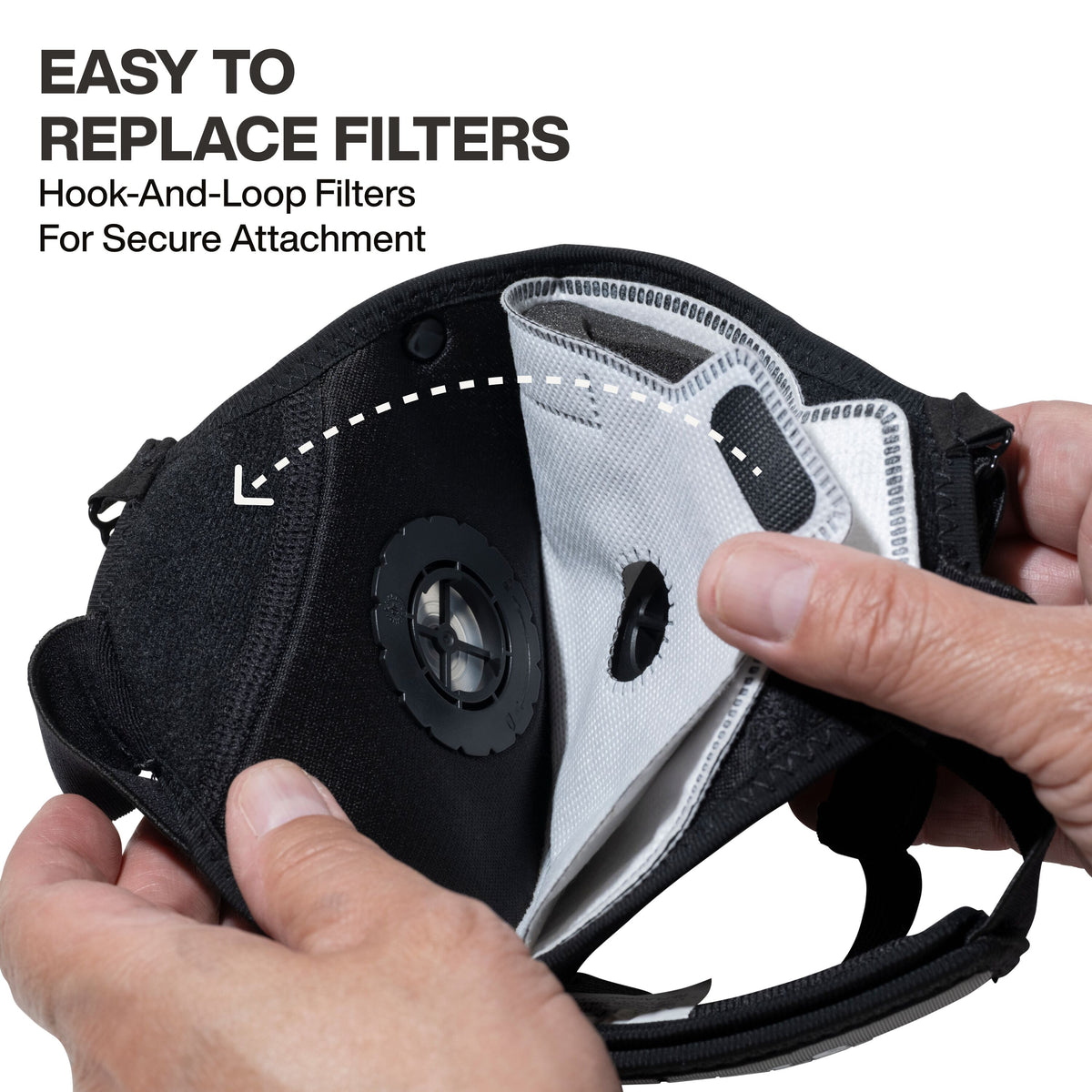 Klein Tools 60506 N95 filter foam nose bridge to reduce eyewear fogging