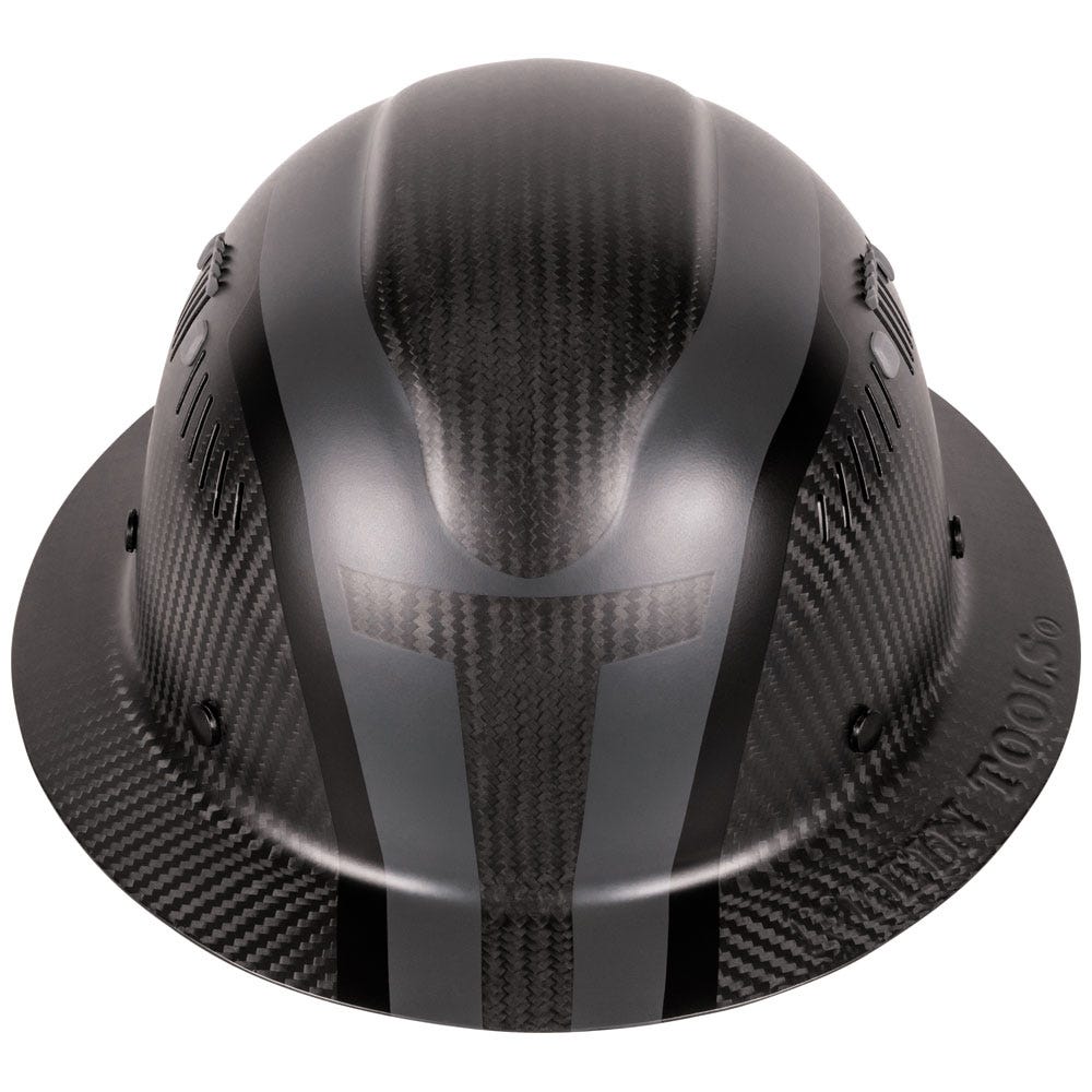 Klein Tools 60513 Klein Carbon Fiber Full Brim Hard Hat, Spartan