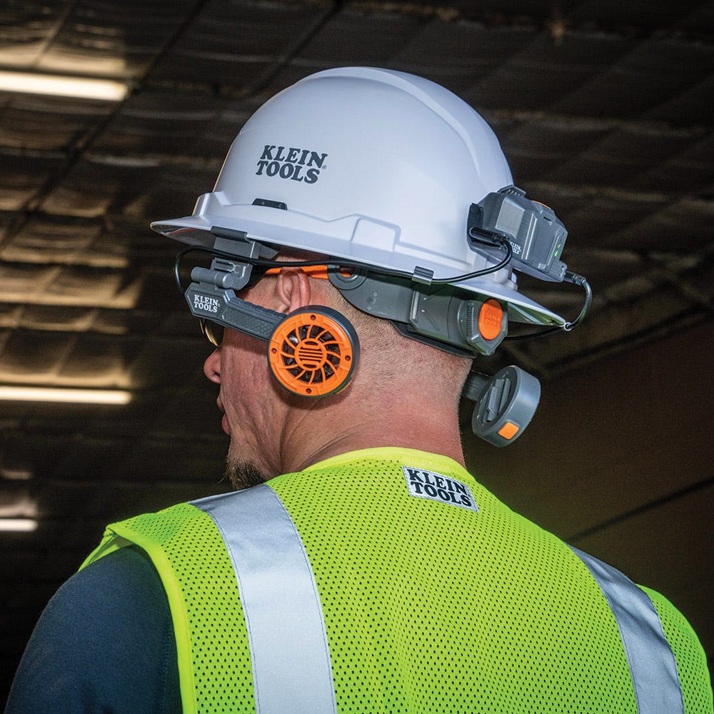 Klein Tools 60523 Lightweight Cooling Fan for Hard Hats