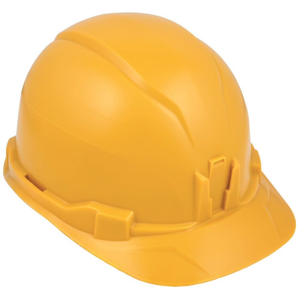 Klein Tools 60535 Hard Hat, Non-Vented, Cap Style, Yellow