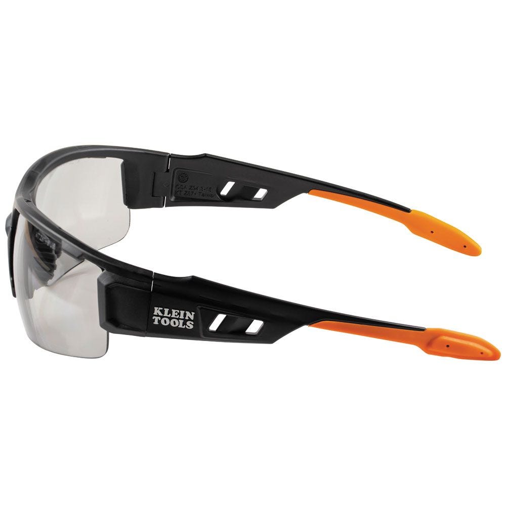 Klein Tools 60536 Professional Safety Glasses, Indoor/Outdoor Lens