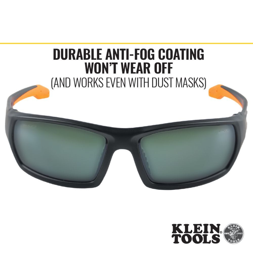 Klein Tools 60539 Professional Full-Frame Safety Glasses, Polarized Lens