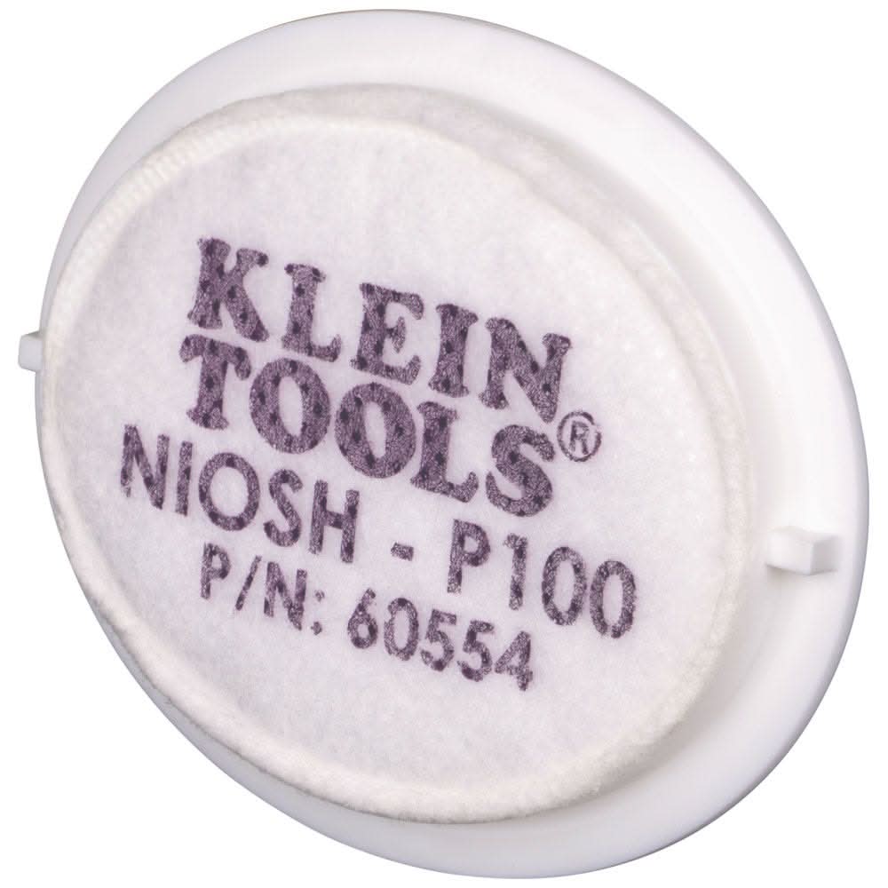 Klein Tools 60553 P100 Half-Mask Respirator, S/M