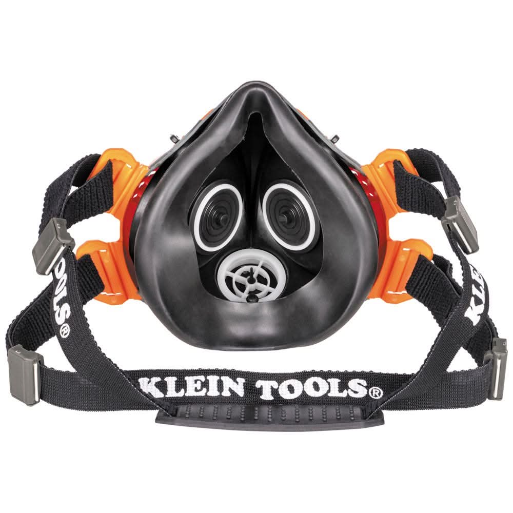 Klein Tools 60553 P100 Half-Mask Respirator, S/M