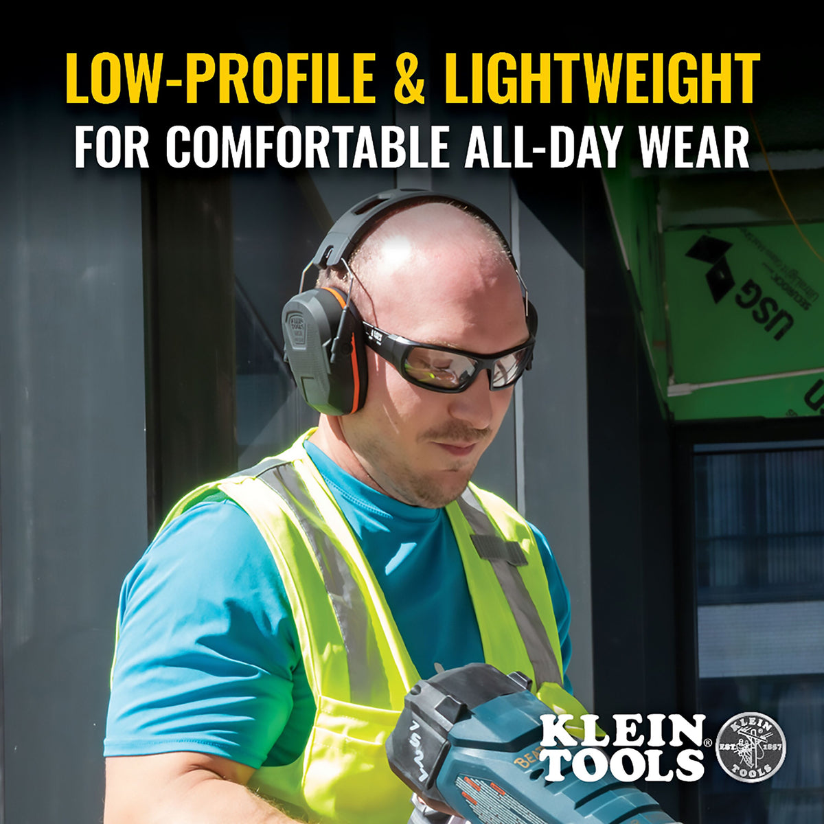 Klein ear muffs folding cups