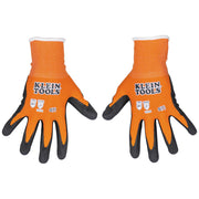 Klein Tools Knit Dipped Gloves, Cut Level A1, Touchscreen, 2-Pair
