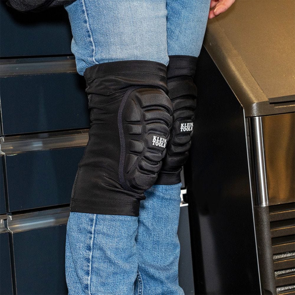 Klein Tools 60614 Lightweight Knee Pad Sleeves, S/M